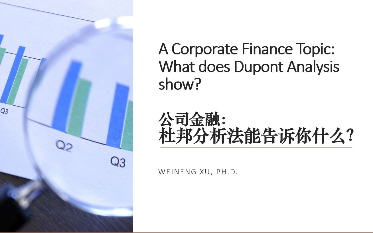 公司金融:杜邦分析法能告诉你什么?Dupont Analysis哔哩哔哩bilibili