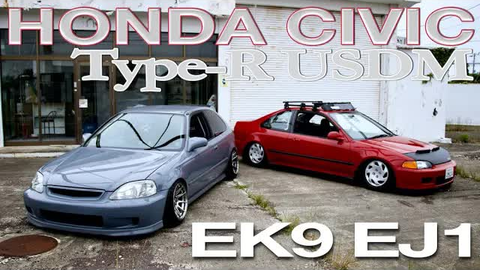 Jdm Civic Type R Ek9 Civic Coupe Ej1 Jdm S N0111 Usdm B P M Japan Stance 哔哩哔哩