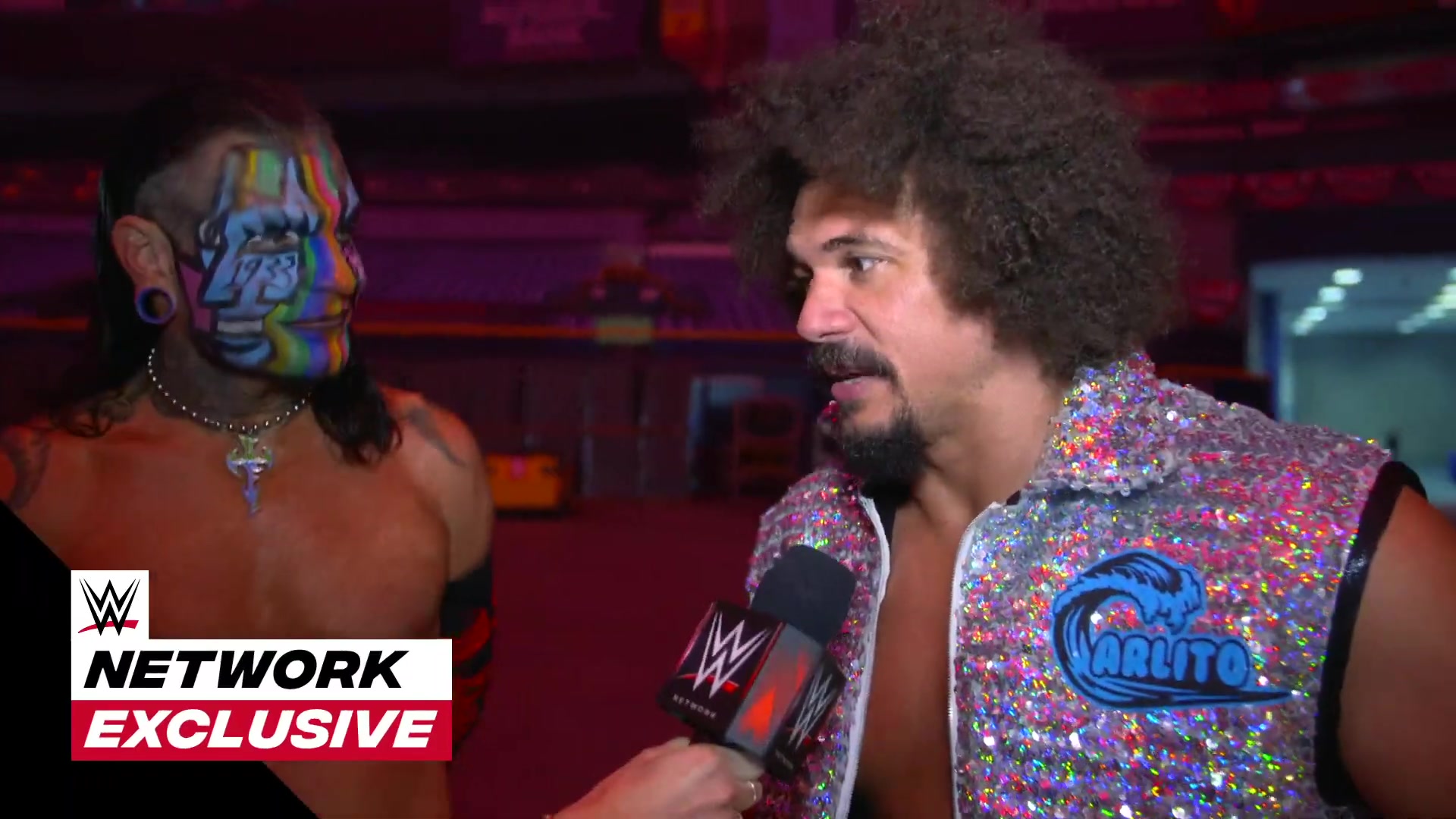 Carlito & Jeff Hardy are thrilled to be reunited on Raw: WWE Network Exclusive,哔哩哔哩bilibili