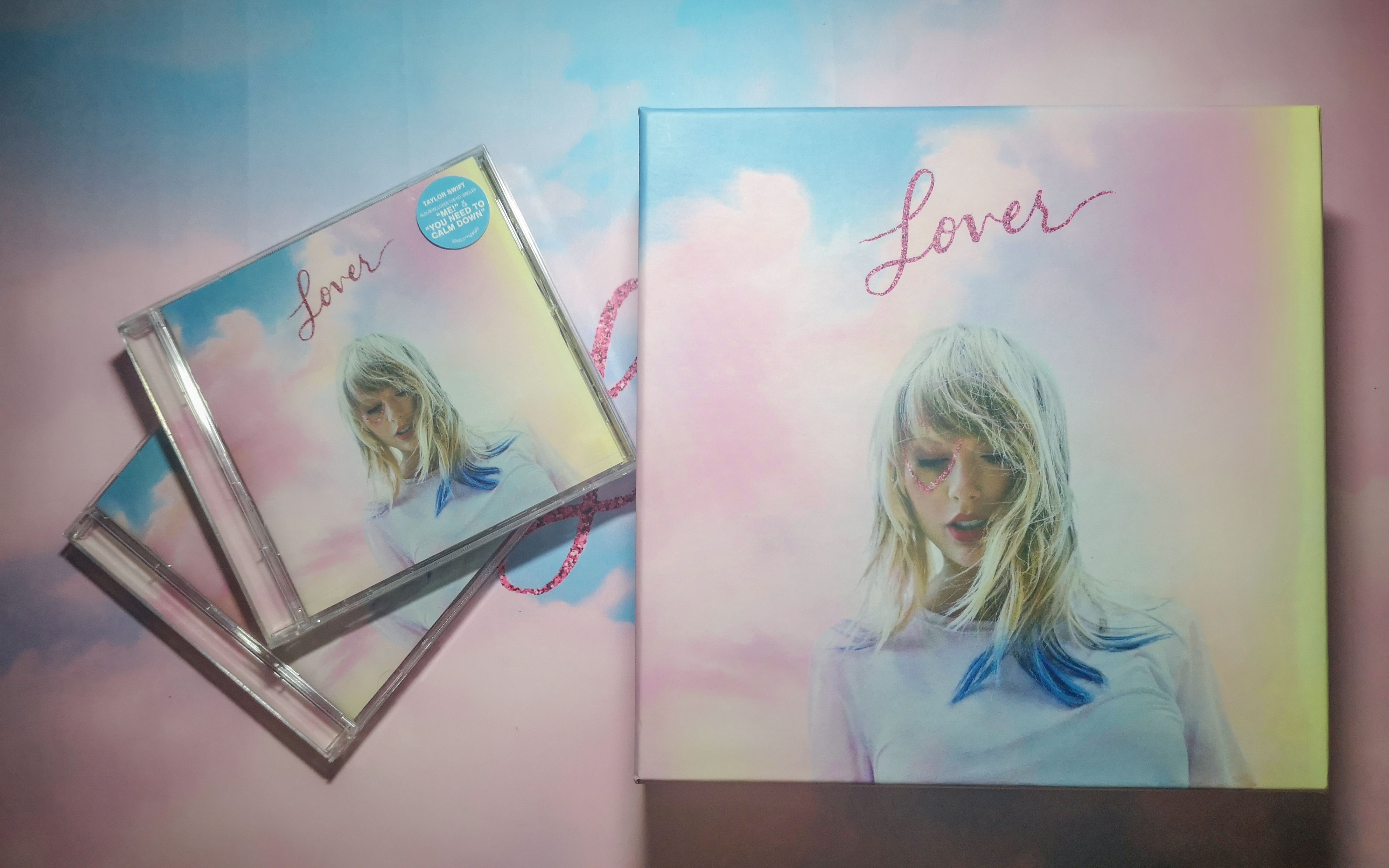 【taylor swift】lover欧版大盒子&欧版cd开箱