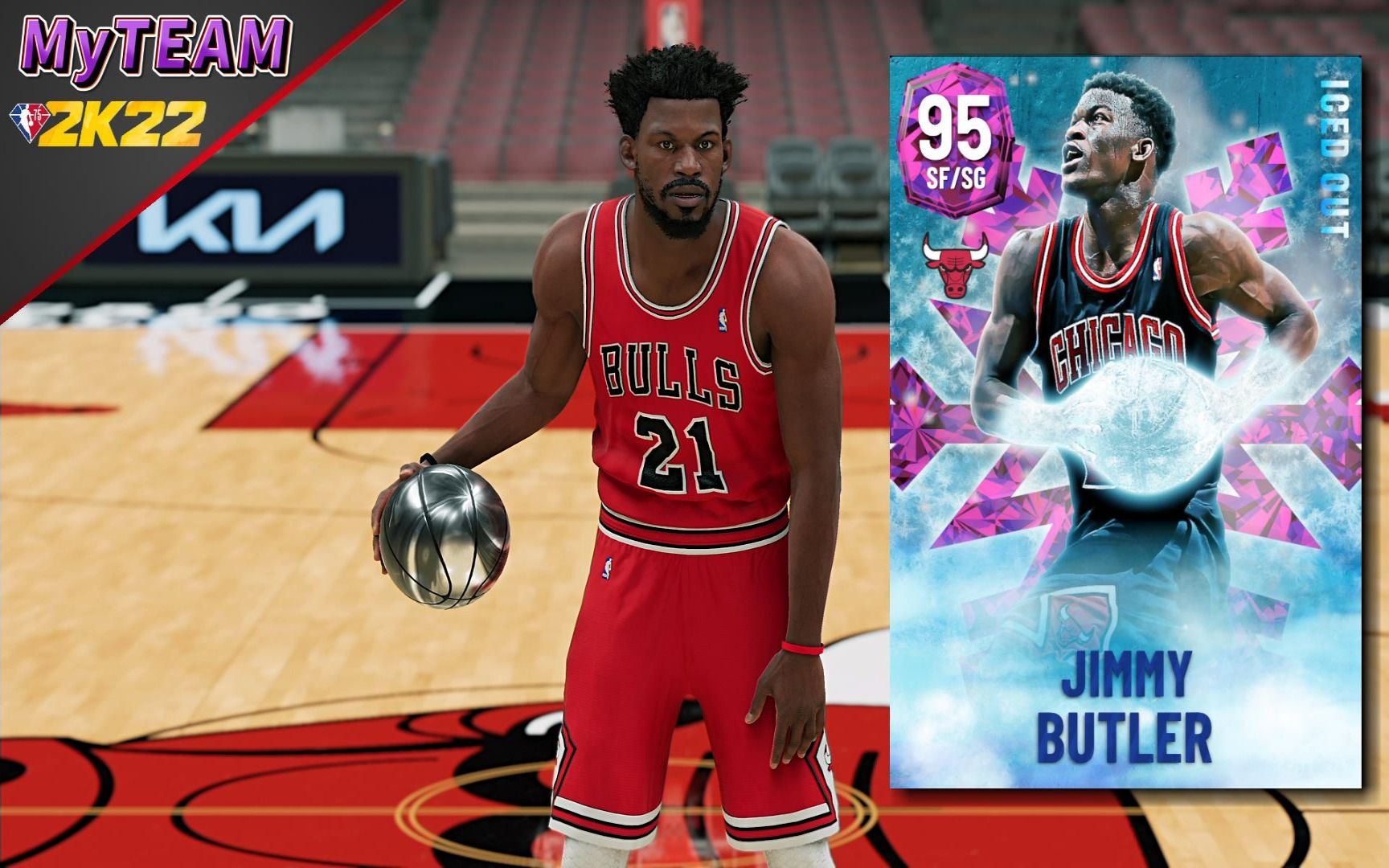 nba2k22梦幻球队这张吉巴防守真的有够硬士官长jimmybutler
