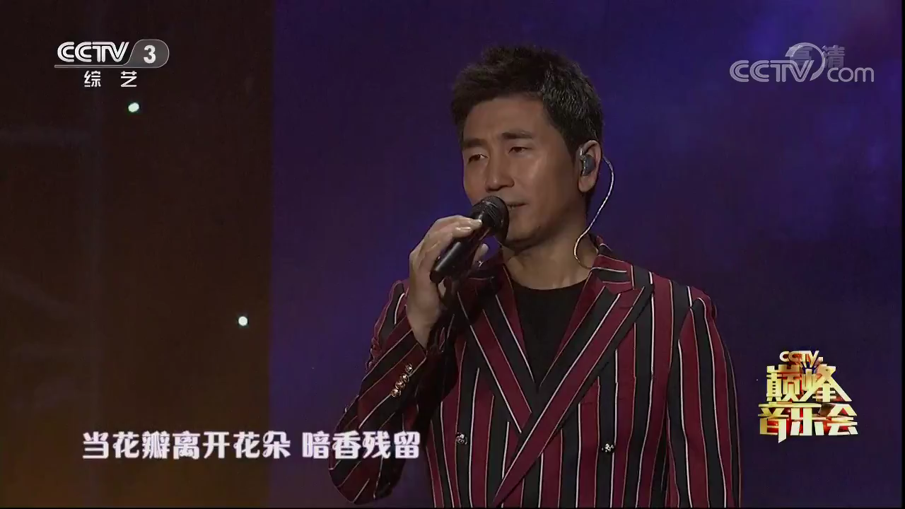 巅峰音乐会歌曲暗香演唱沙宝亮