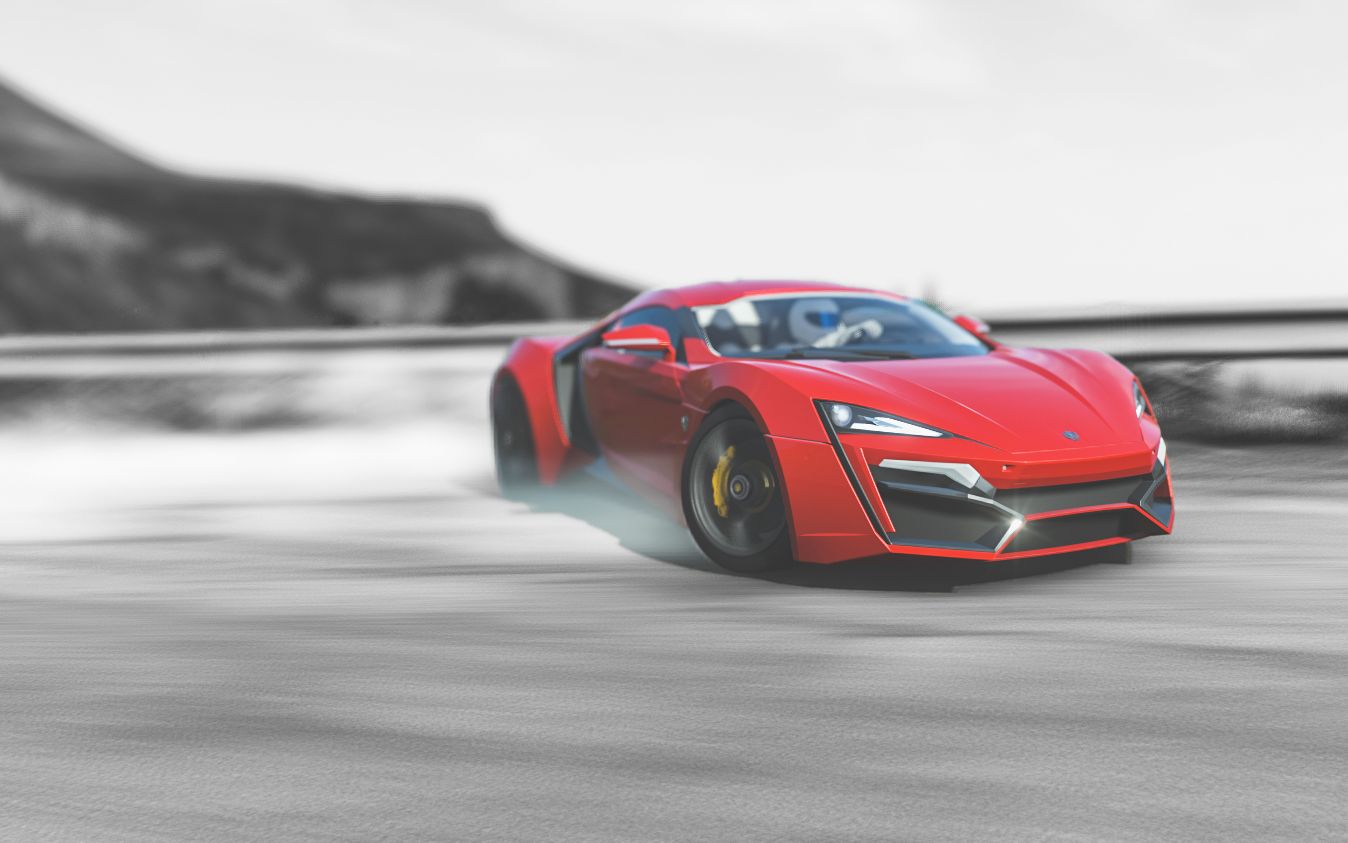 【地平线4】莱肯后驱漂移调教【地平线4】m5漂移太香