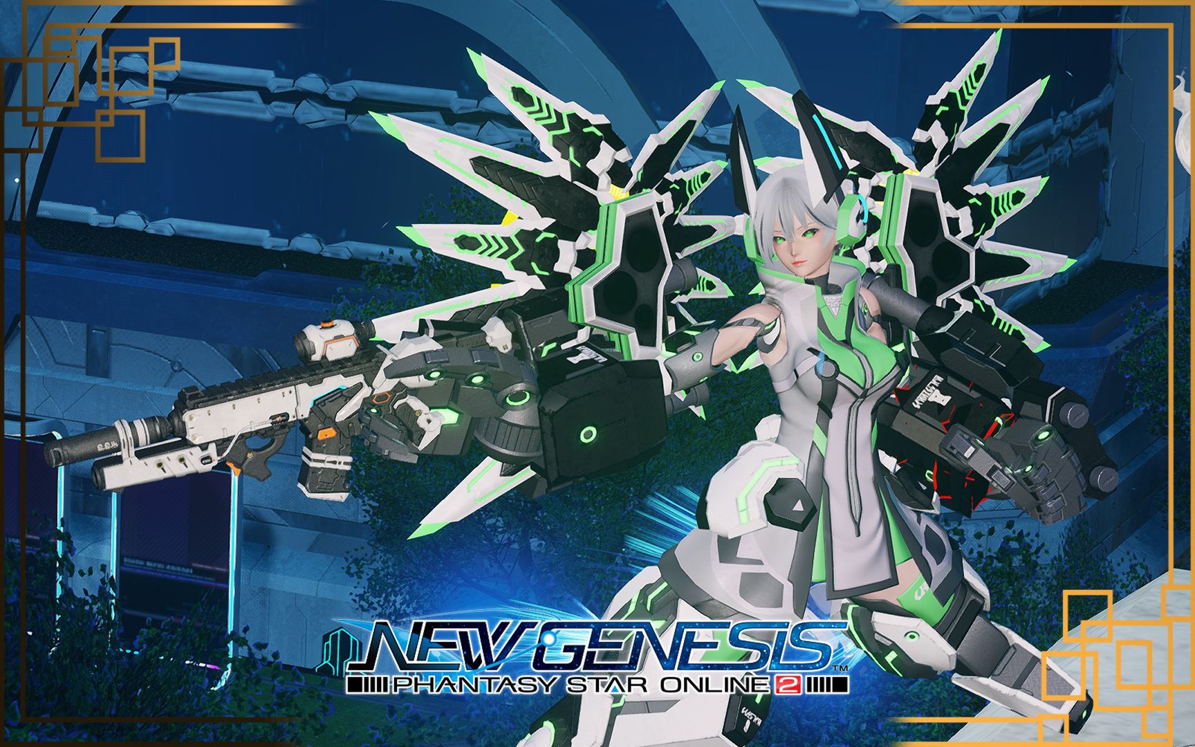 PSO2NGS:新AC配件豪腕机娘