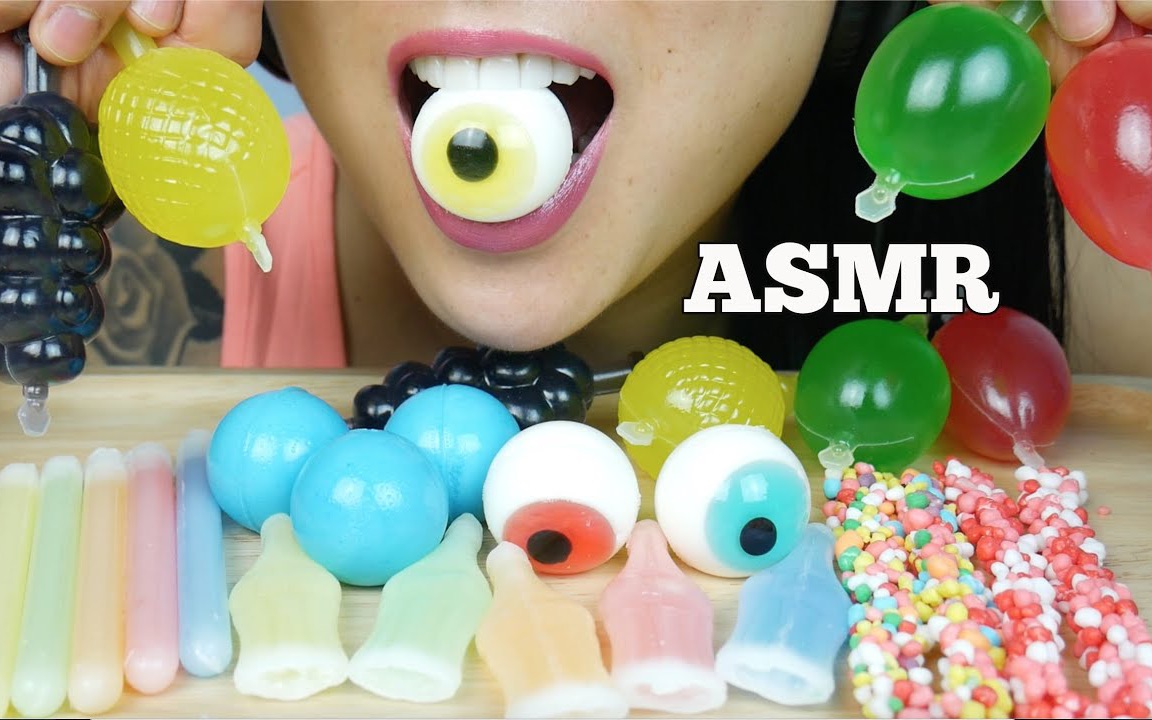 sas吃播眼球星球夹心软糖果冻果汁糖果珠珠糖