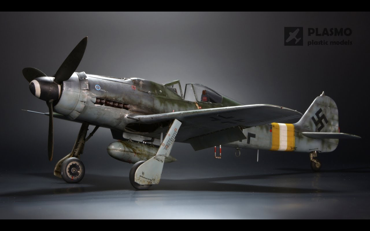 fw190d9对比p51图片