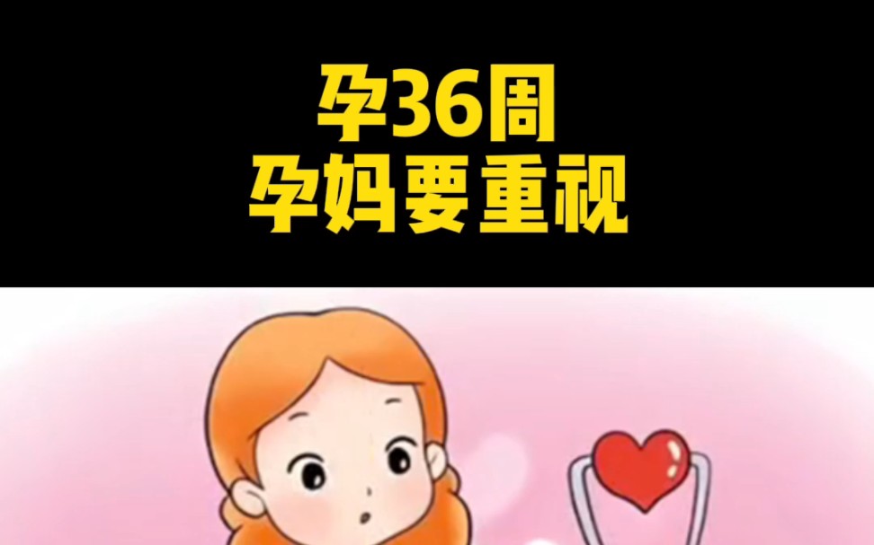 为什么孕36周,一定要重视?快转发给准爸爸看!哔哩哔哩bilibili