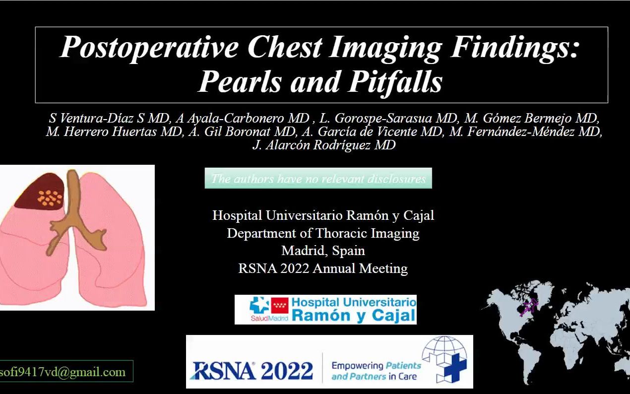 RSNA2022精选(001):胸部术后影像学表现哔哩哔哩bilibili