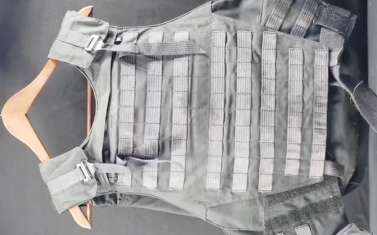 中字俄内卫系特战背心宝格丽korundvm防弹测试