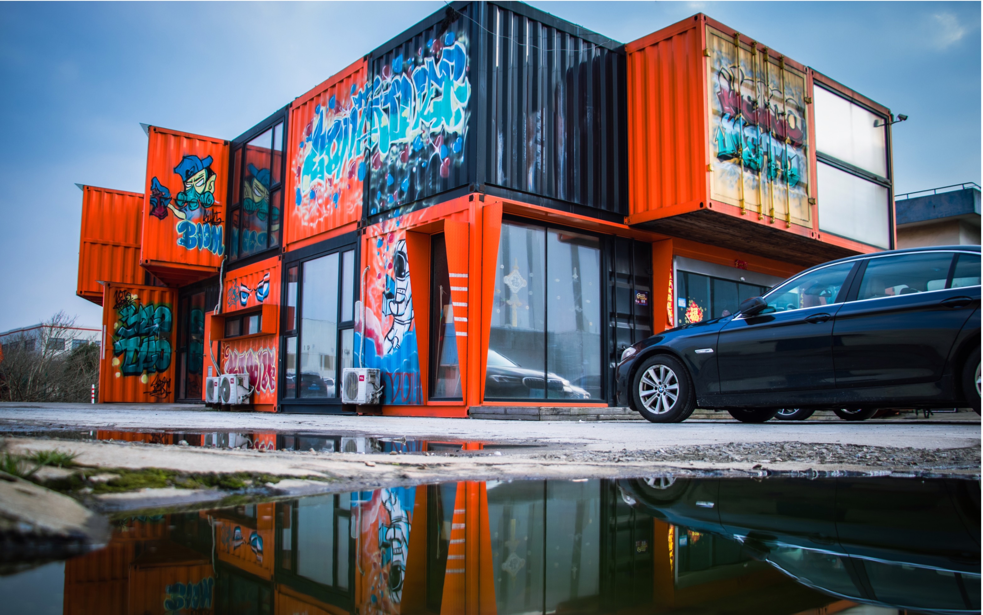 活动作品集装箱房屋集装箱办公室豪华版