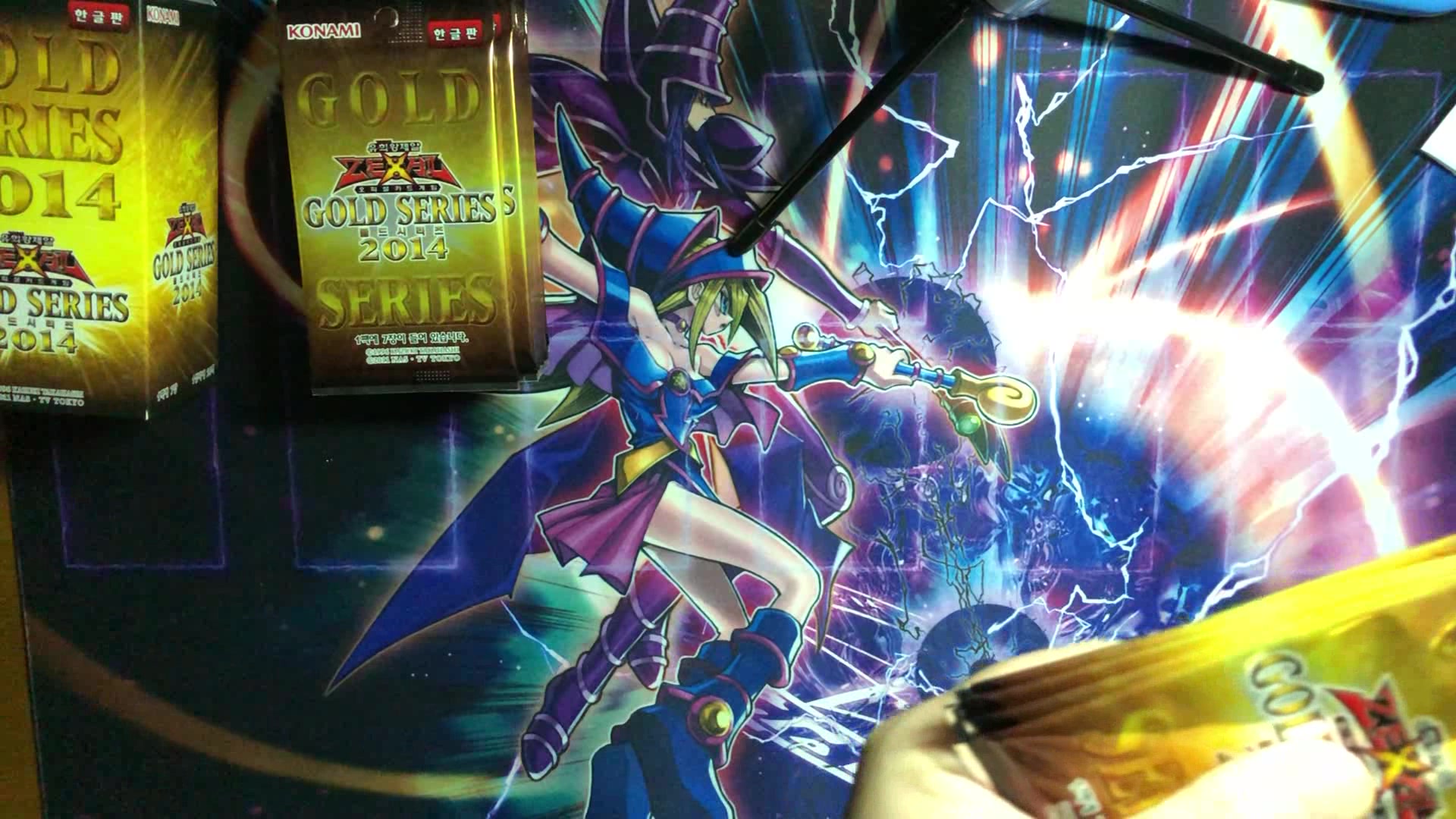 跟随潮流游戏王韩2014黄金包gs06开盒非酋能否冲击到三幻神当然是痴心