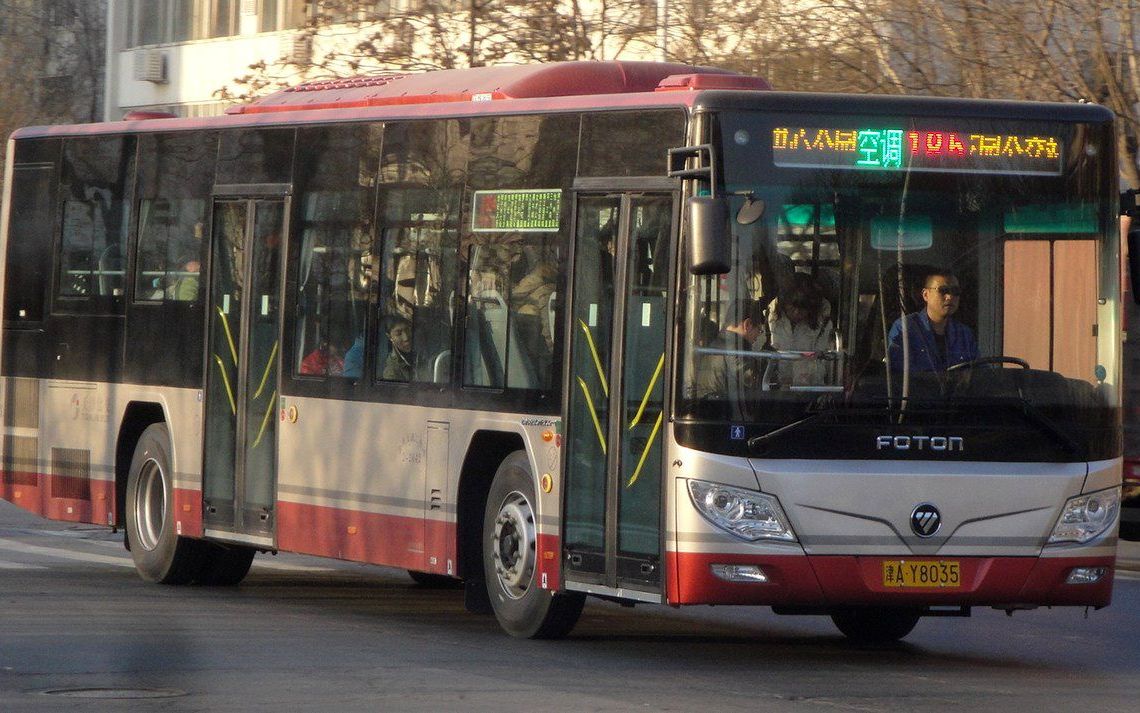 天津公交pov185路无暇花园中心公园