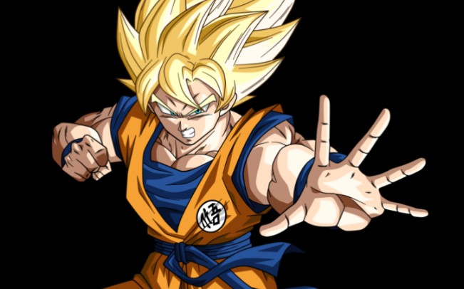 [死神vs火影]孙悟空超级赛亚人三种炫酷十割_哔哩哔哩_bilibili