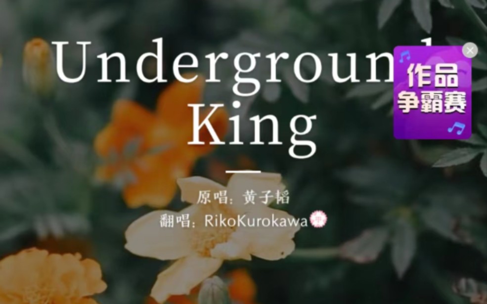 [图]当你React你朋友的全民K歌时RikoKuroKawa-Underground King