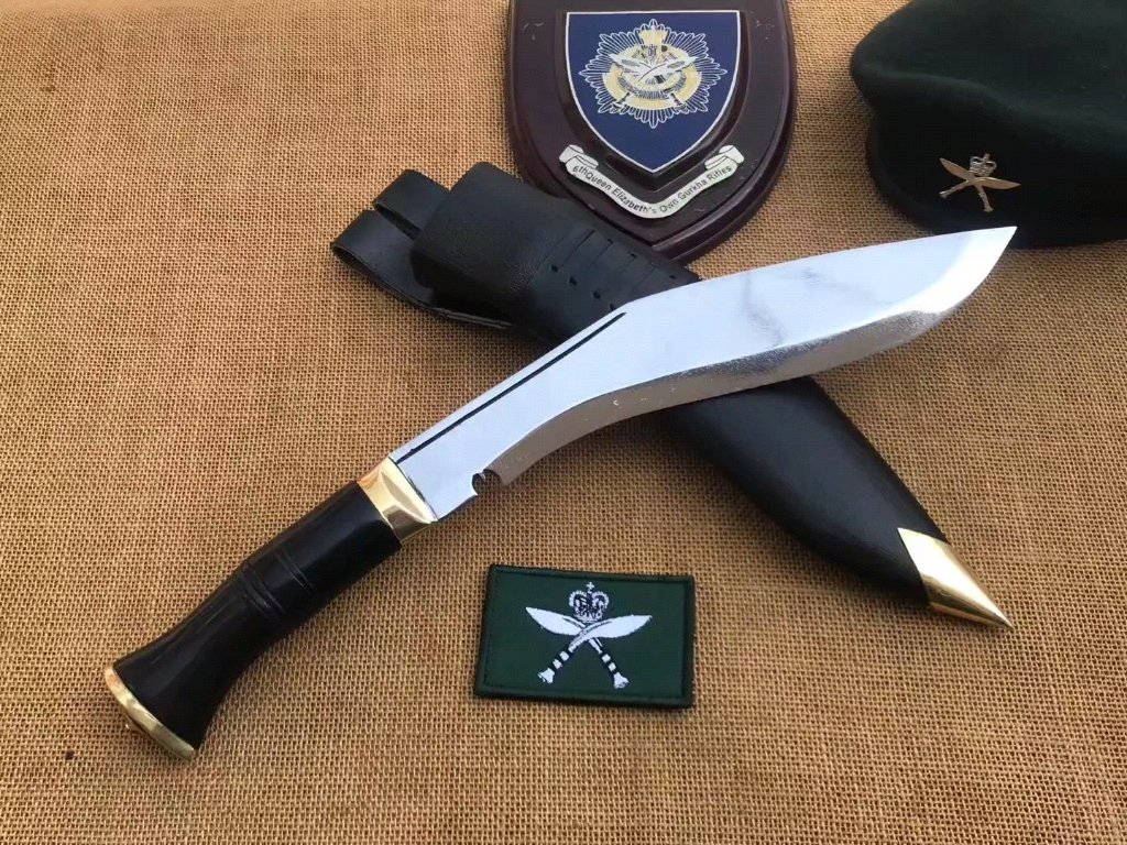 尼泊尔正品配发狗腿军刀,正宗配发品