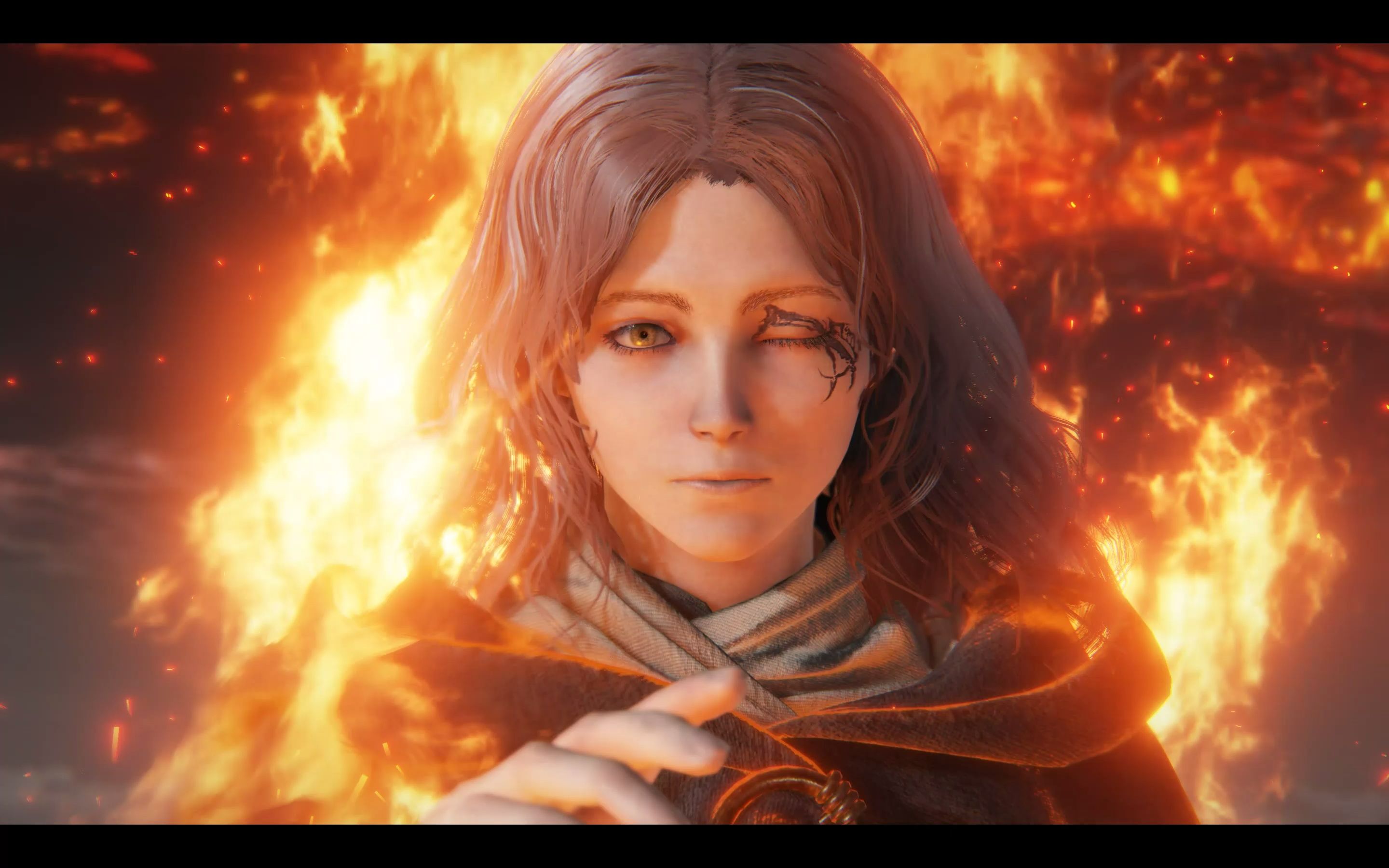 梅琳娜你个木头01,我都当上艾尔登之王了你还要烧树