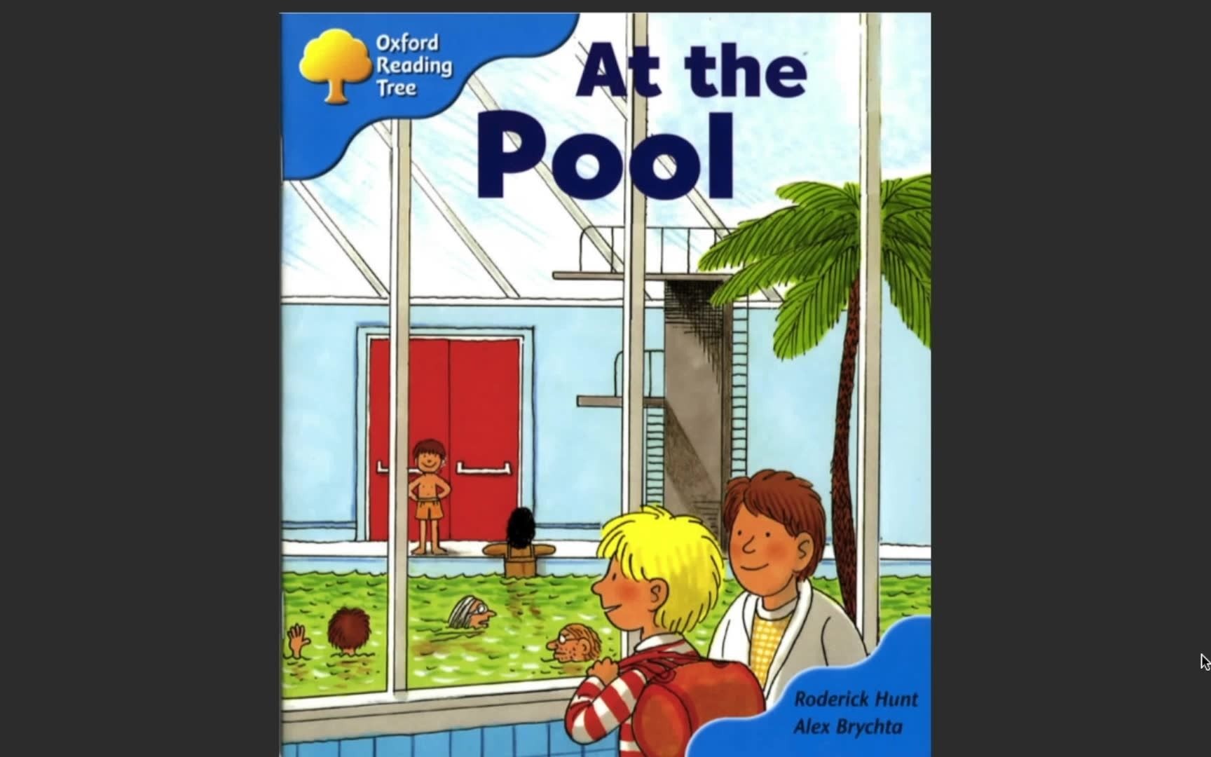 alicia读绘本牛津树3级atthepool