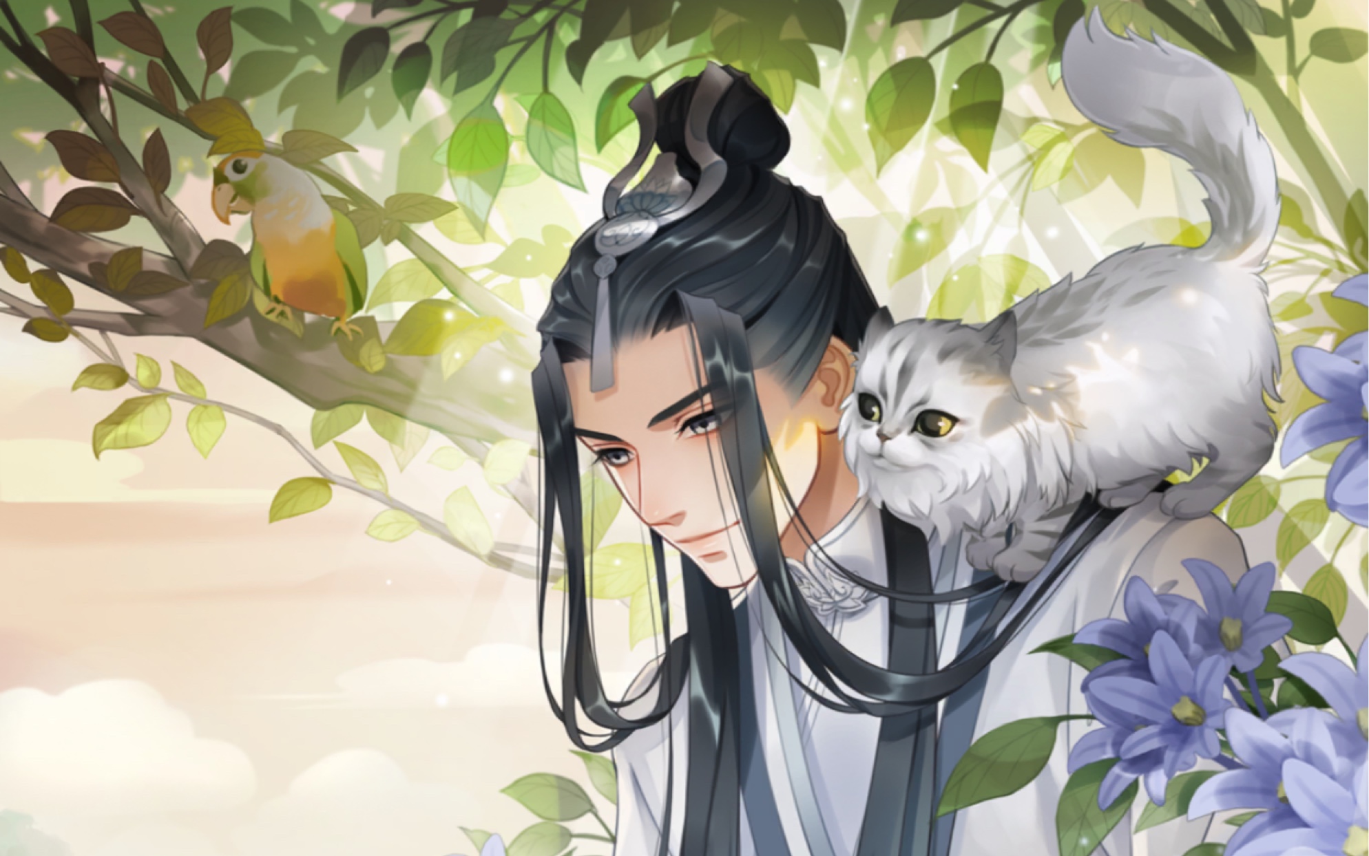 【掌门太忙】苏慈ssr卡牌回忆剧情——猫言猫语 灵海轶事/语音 刻印