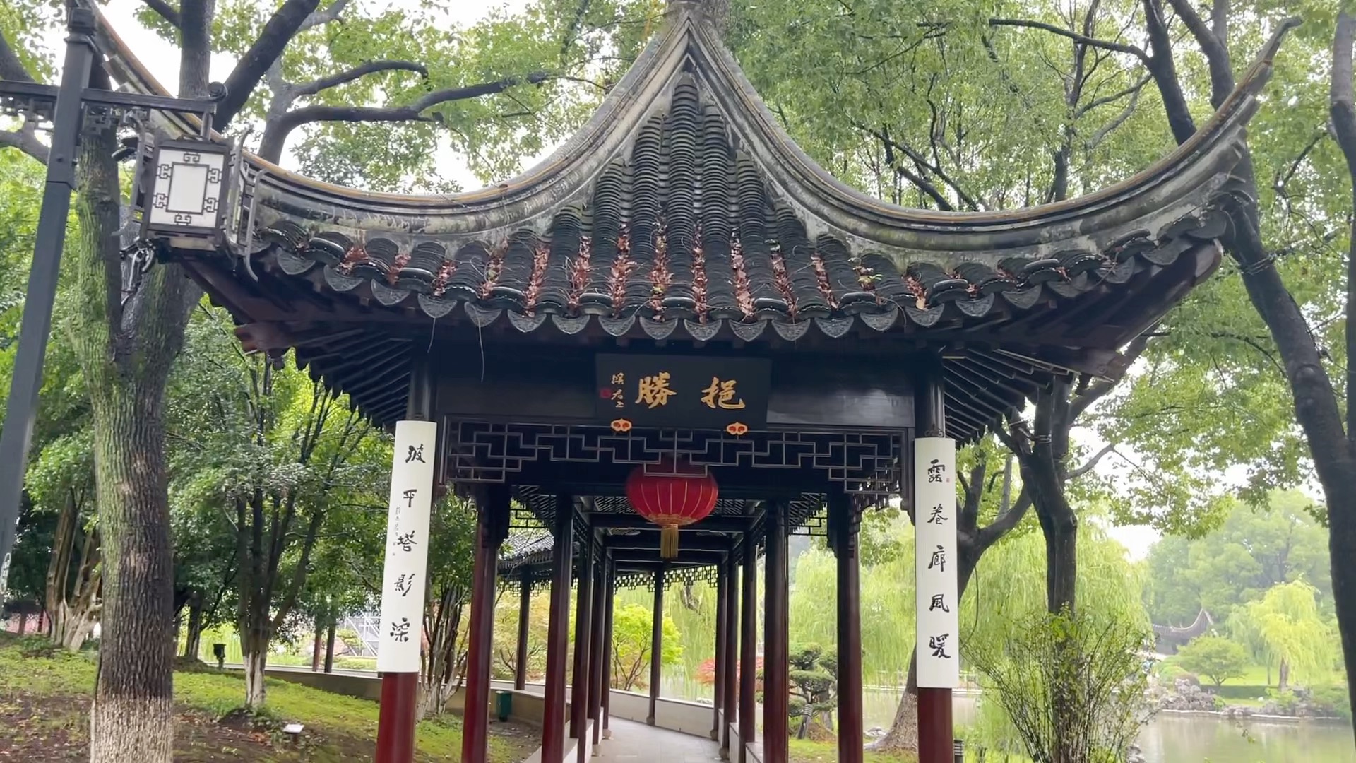 烟雨苏州盘门,和我一起来逛江南烟雨,感受苏式园林的魅力