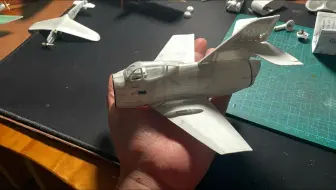 迷你遥控飞机 Q版涵道米格15翼展17cm 重5.92克 试飞记录