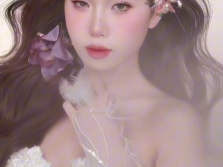 鲜花新娘妆造分享
