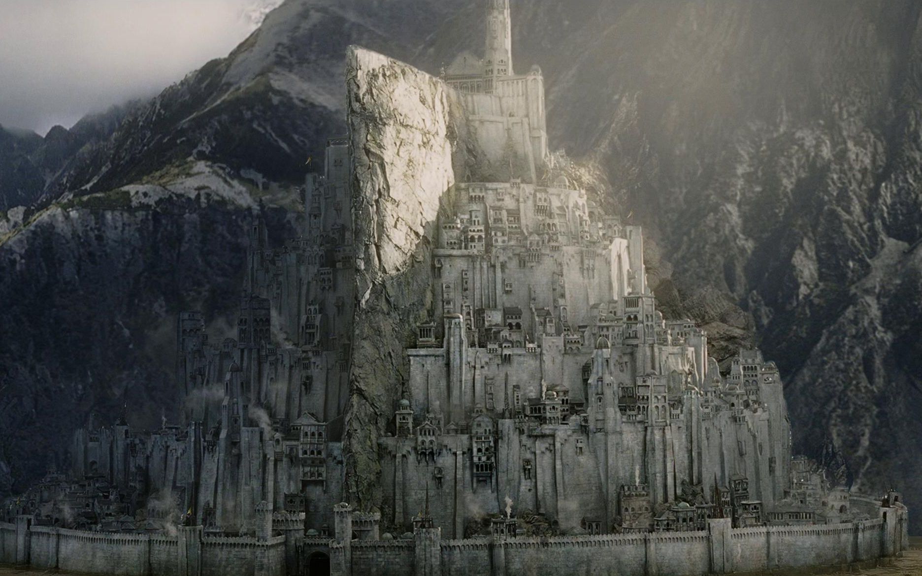 【指环王】刚铎的伟大首都,米那斯提力斯!_哔哩哔哩_bilibili
