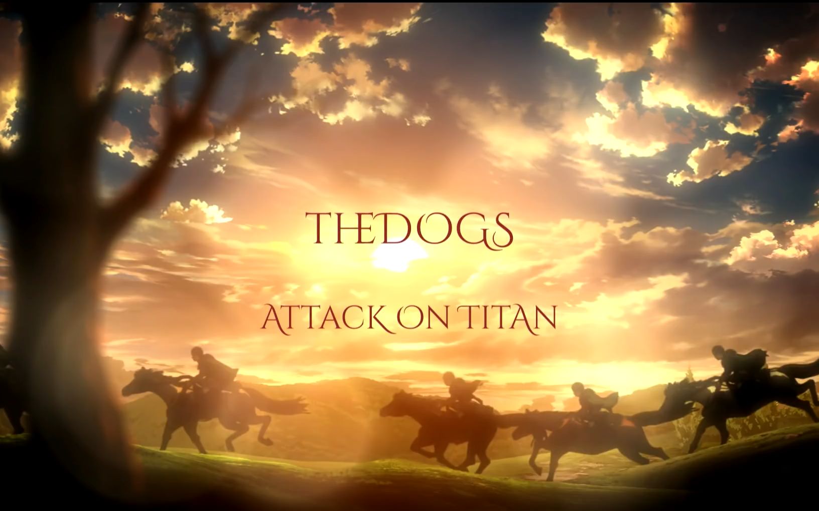 [图]Attack on Titan - 'theDOGS' with Lyrics