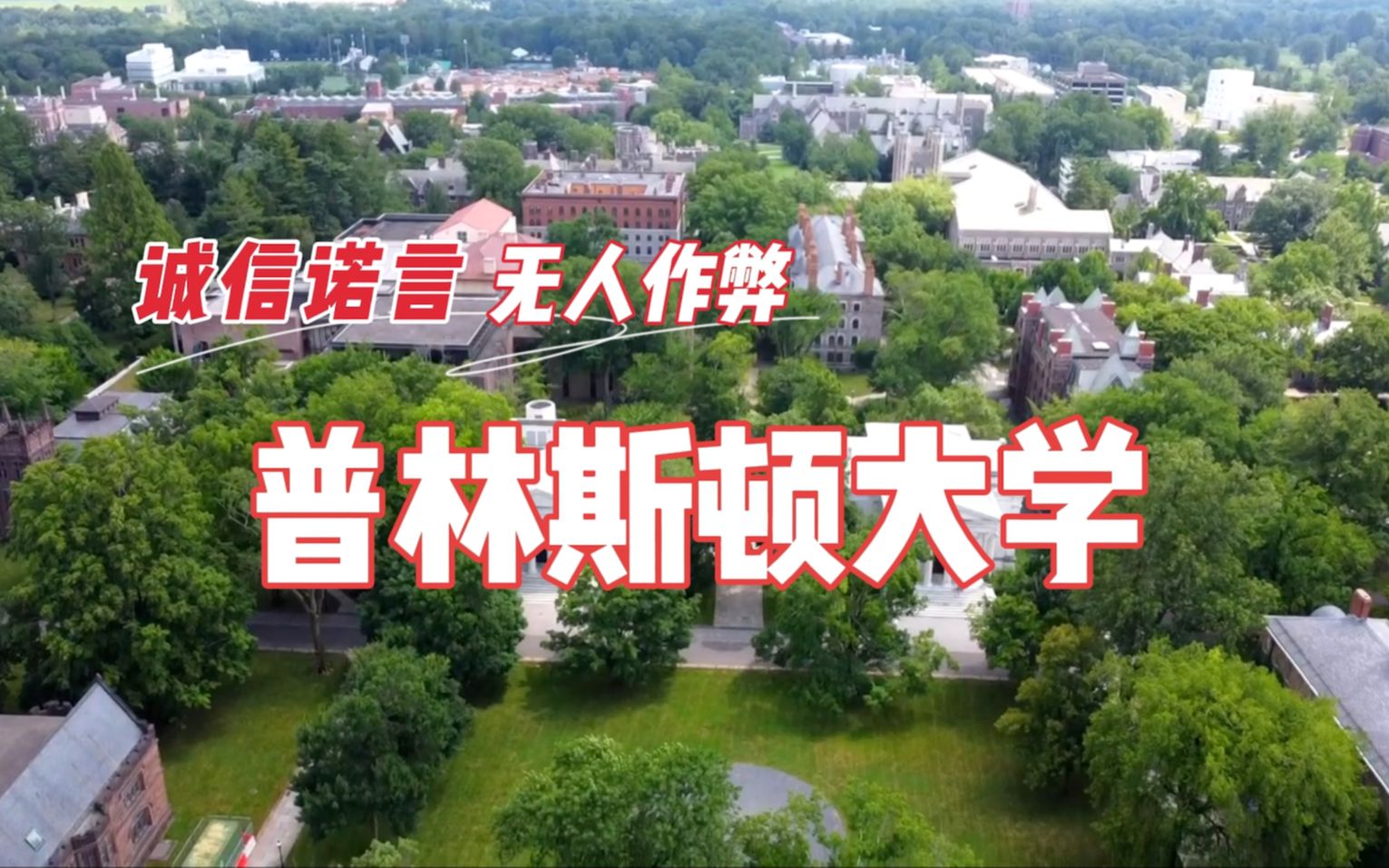 一所无人作弊的大学——普林斯顿大学哔哩哔哩bilibili