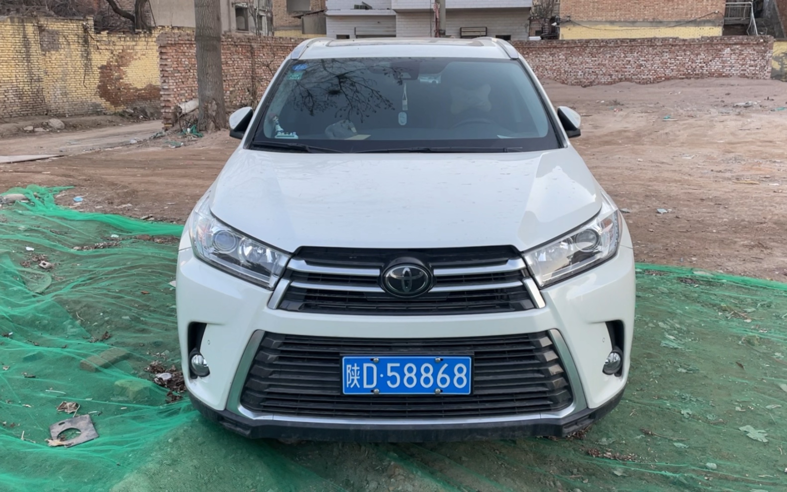 纯数字车牌第三代丰田汉兰达