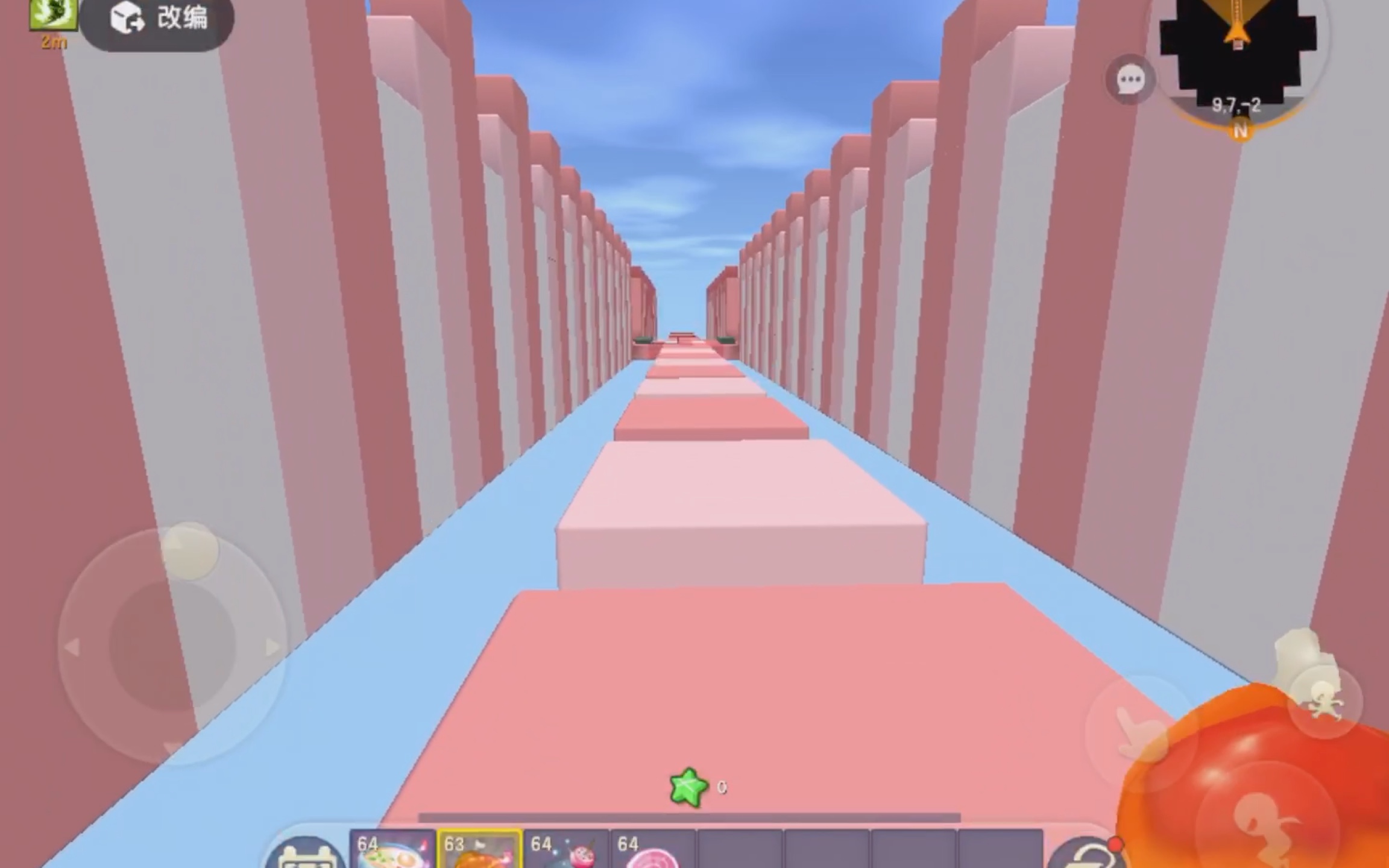 迷你世界搞笑大跑酷1!