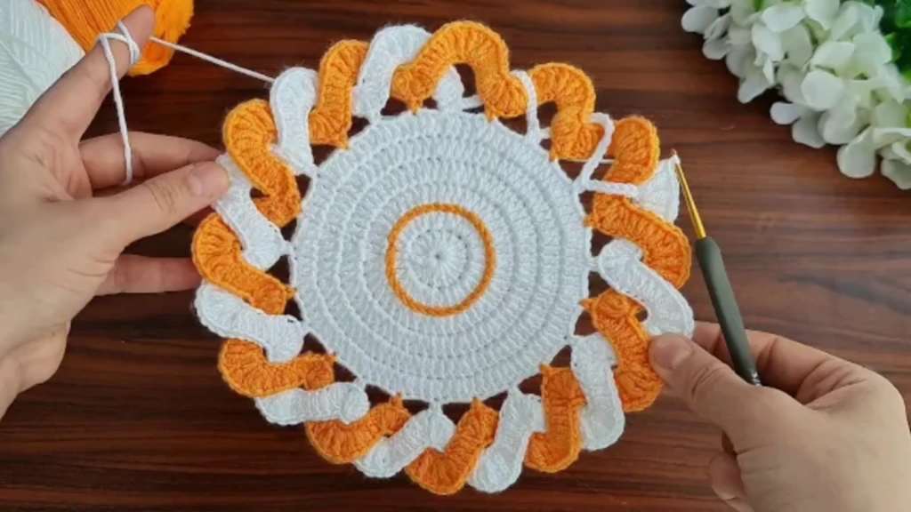 钩针编织创意手工毛线多用隔热垫