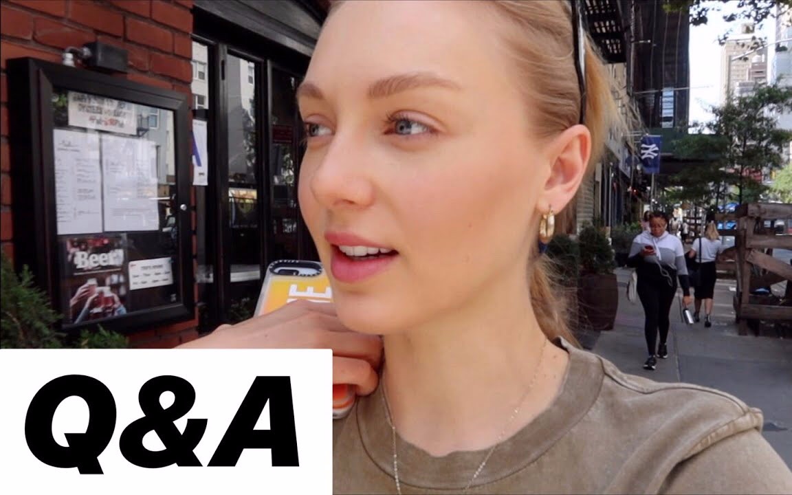 【Daphne de Baat】模特Q&A | MODEL Q&A /my income,reliable agencies+hair removal哔哩哔哩bilibili