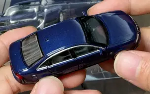 Скачать видео: 少见的深海蓝奥迪 拓意1/64合金车模 第二代AUDI A6