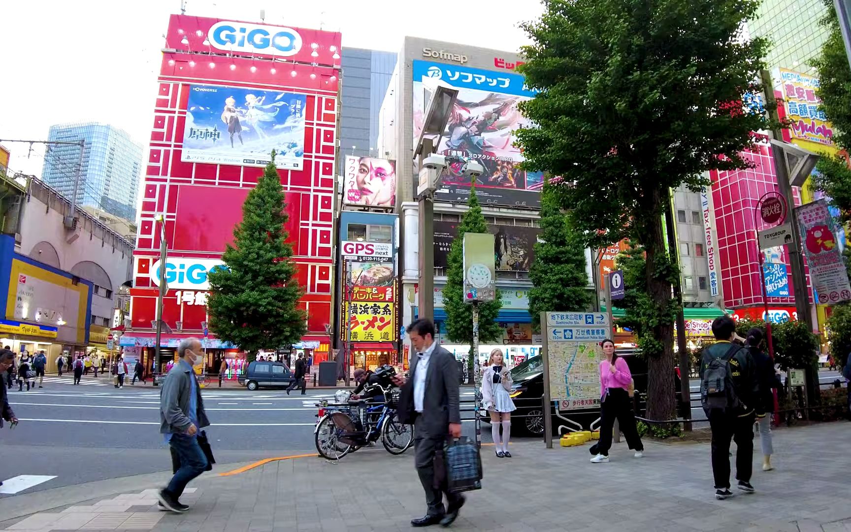 【日本超清街景】东京 秋叶原 2023年 夏哔哩哔哩bilibili