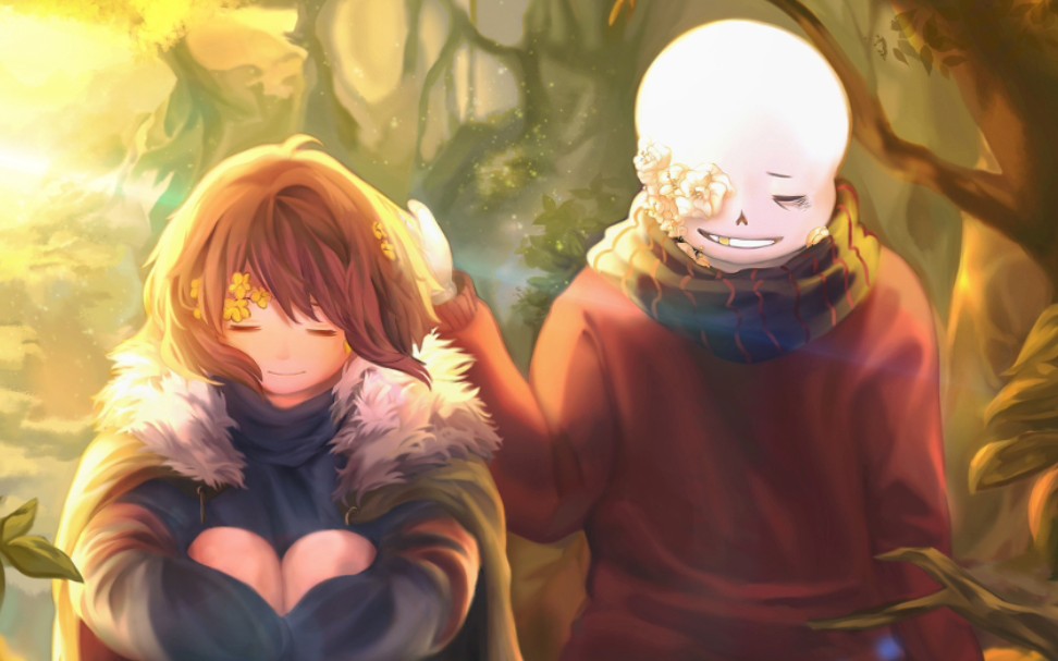 【undertale au音乐】flowerfell(繁花落尽)-《secret garden》生肉版