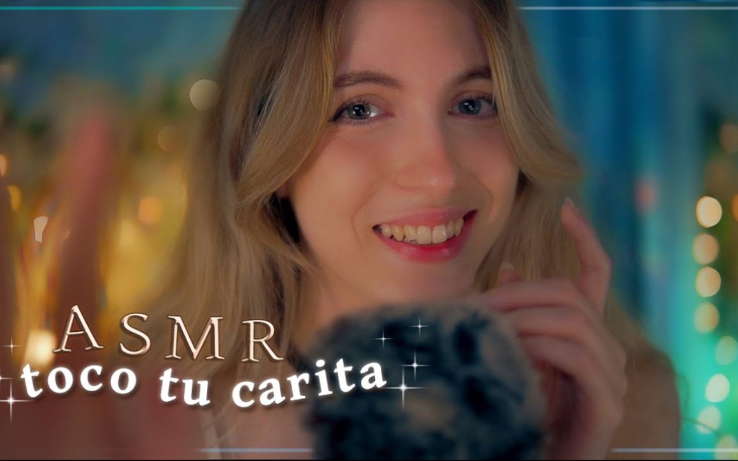 【yarify_助眠】耳语|asmr抚摸你的脸,头发按摩和口腔声音[blueyeti]