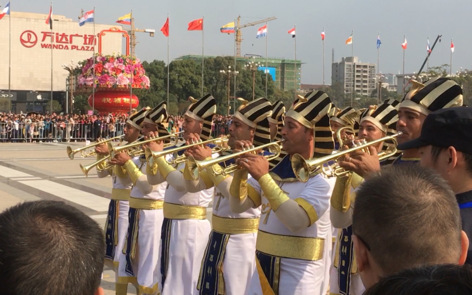 [图]【高能-南昌国际军乐节】埃及国家军乐团表演-2019年11月3日上午八一广场军乐表演