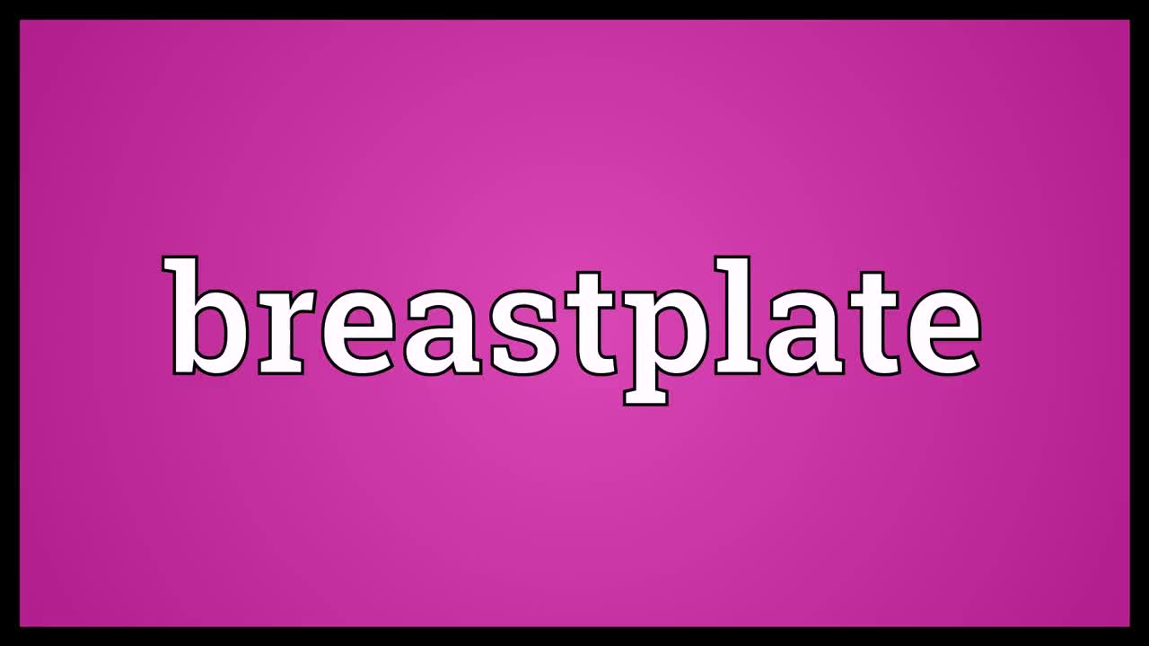 breastplate meaning