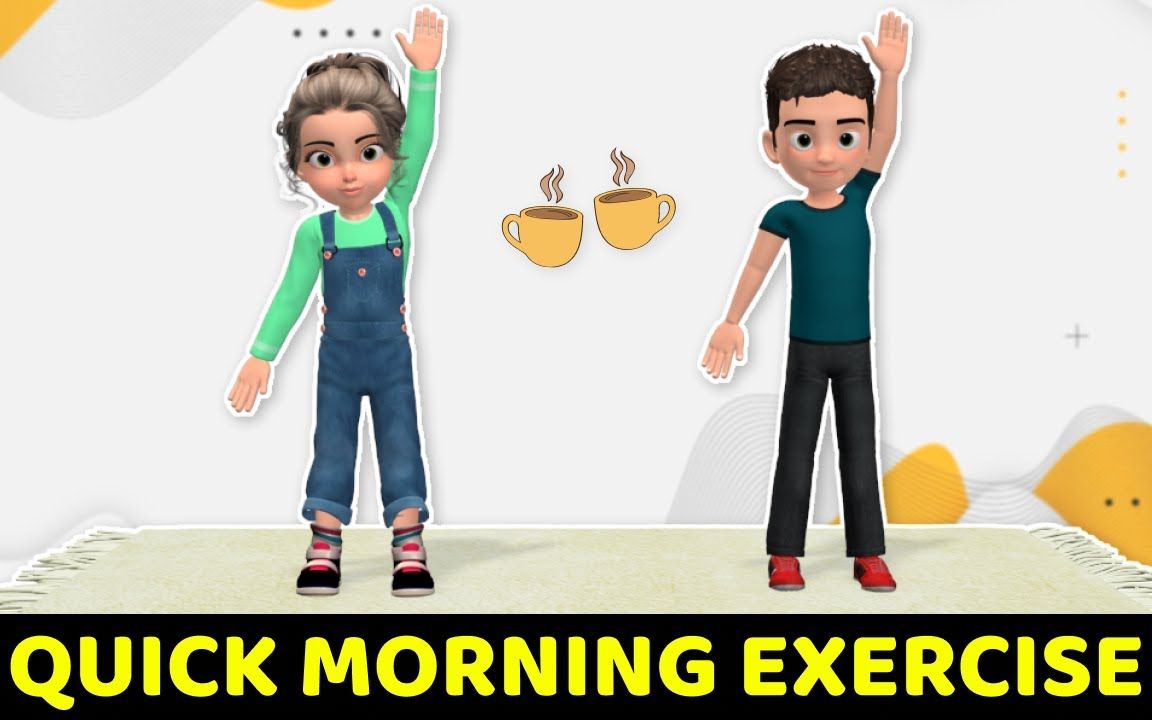 [图]13分钟儿童晨练（13 MINUTE MORNING EXERCISE FOR KIDS）