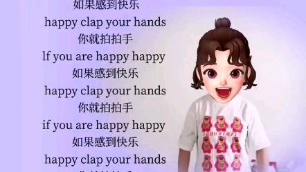 [图]英文手势舞！国外风靡的认识情绪启蒙舞蹈《if you are happy》！