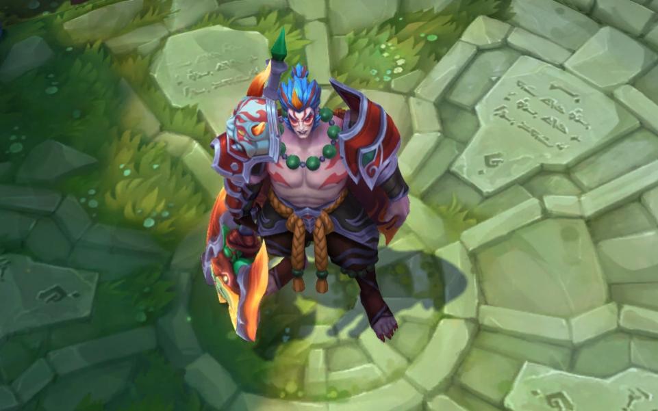 【lol】诺手灵魂莲华单一炫彩皮肤演示