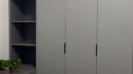 当柜门,卧室门,地砖全屋灰色系搭配,碰撞在一起效果如何?