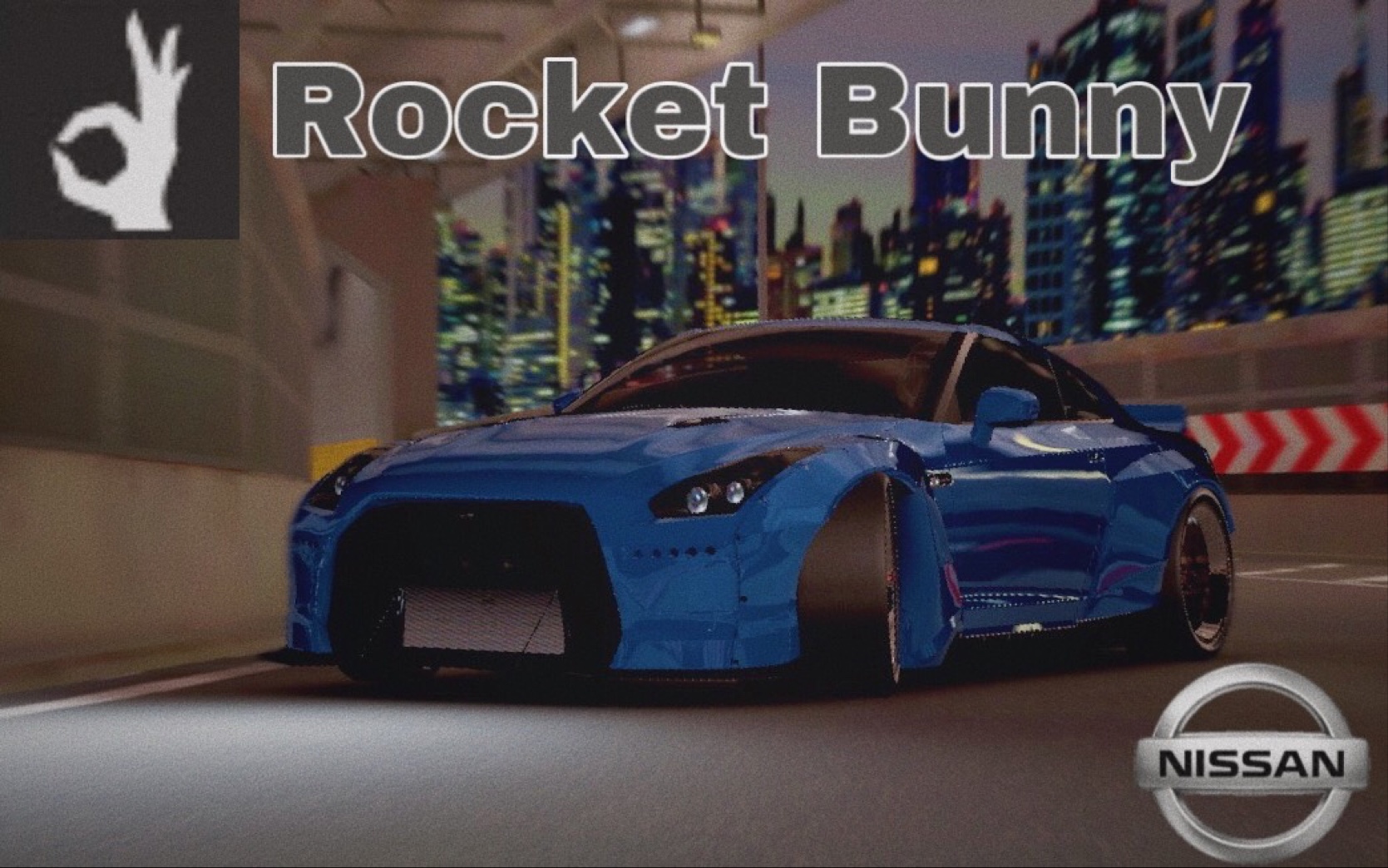 【assoluto】千匹火箭兔rocket bunny宽体套件gtr r35首都高疾走