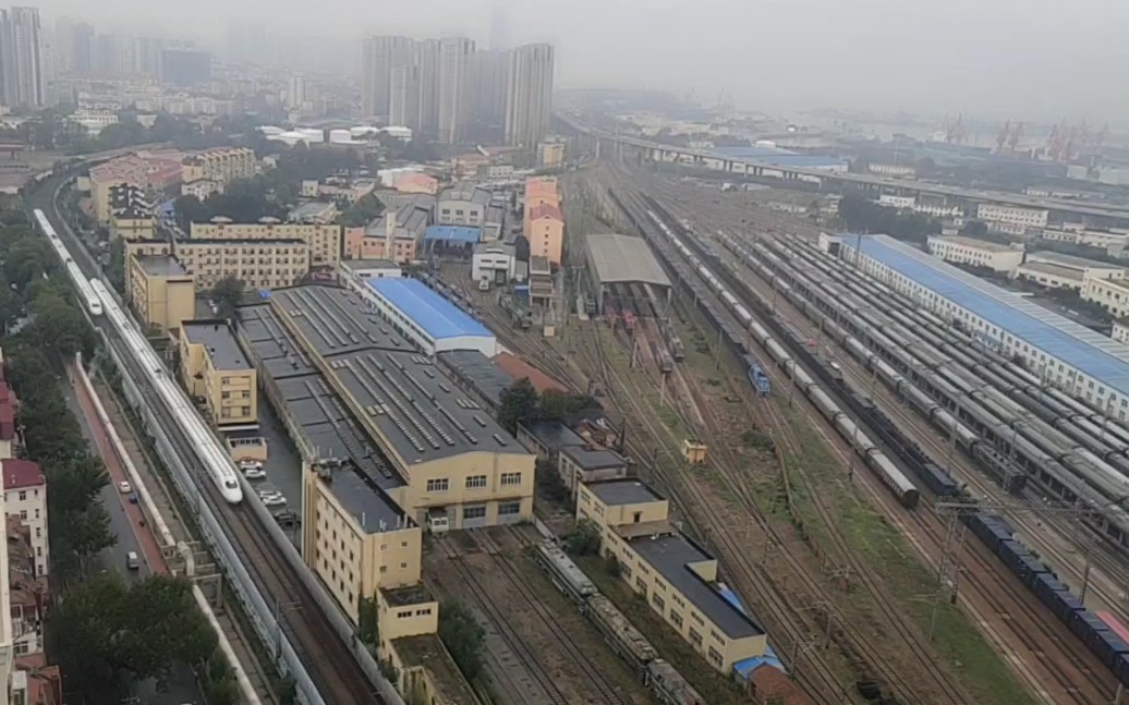 双带鱼青岛机务段会车