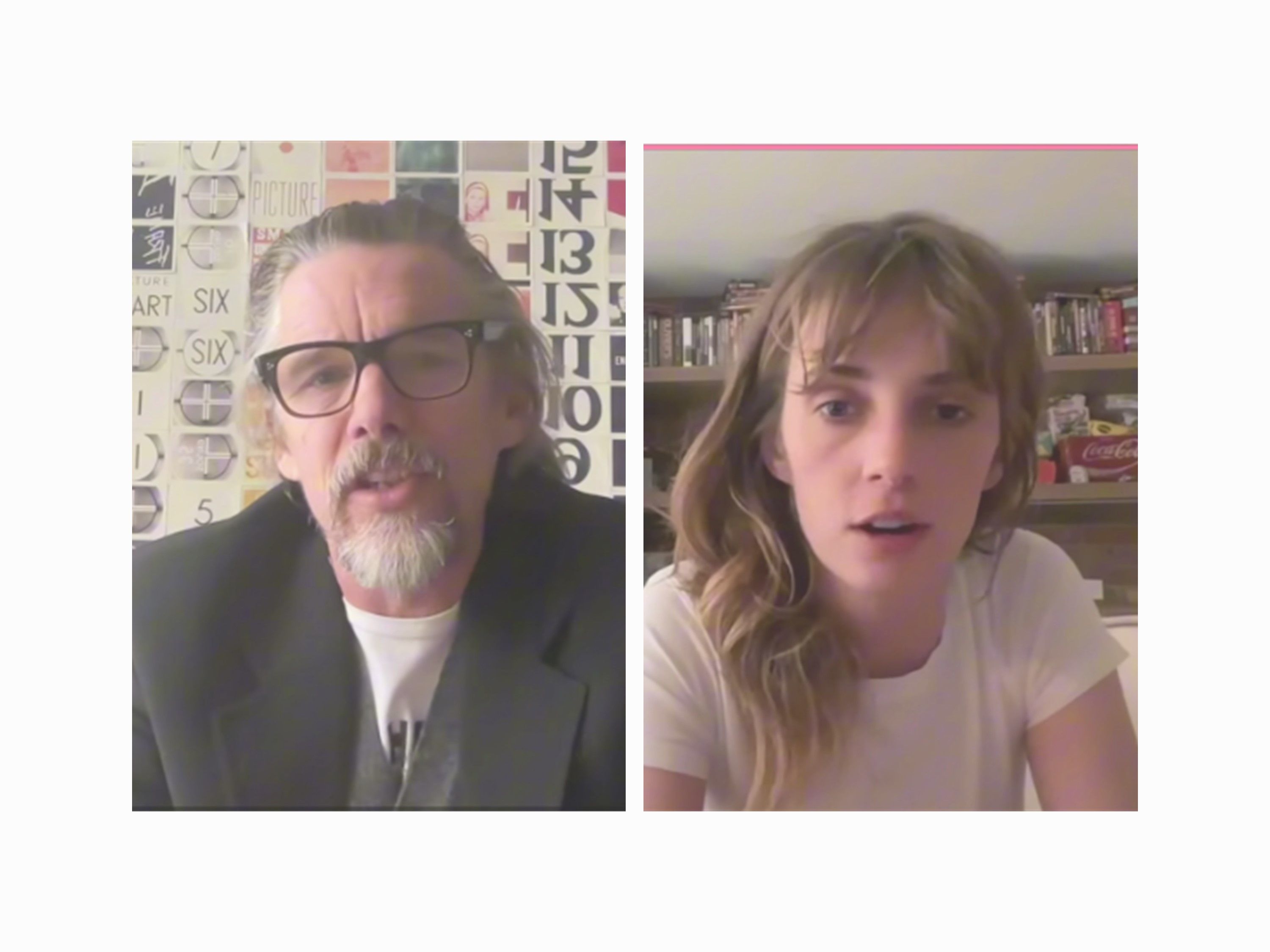 超有爱伊桑父女聊电影艺术 | 父女档新片 wildcat | maya hawke &