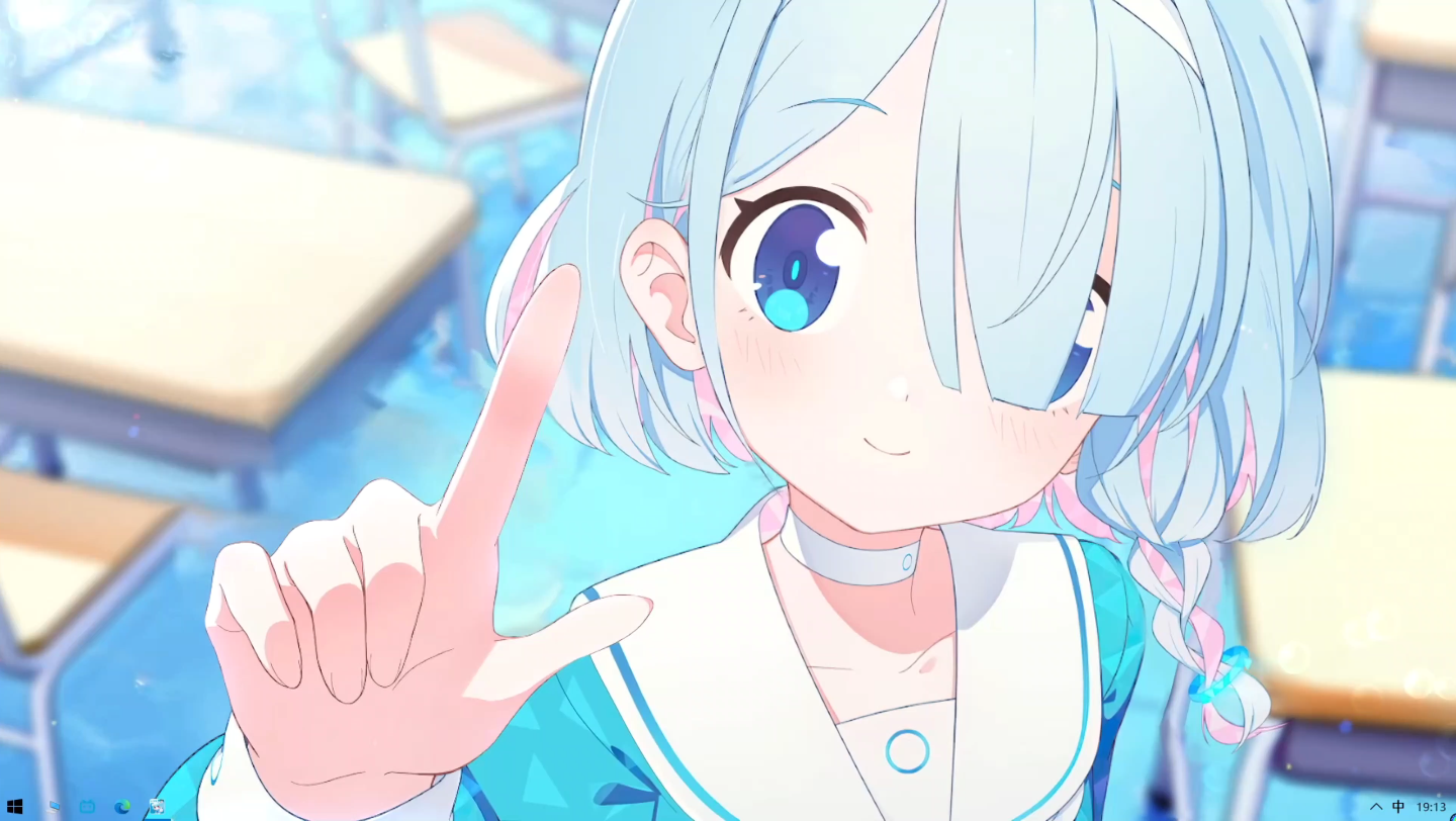 wallpaper 动漫大眼萌妹系列