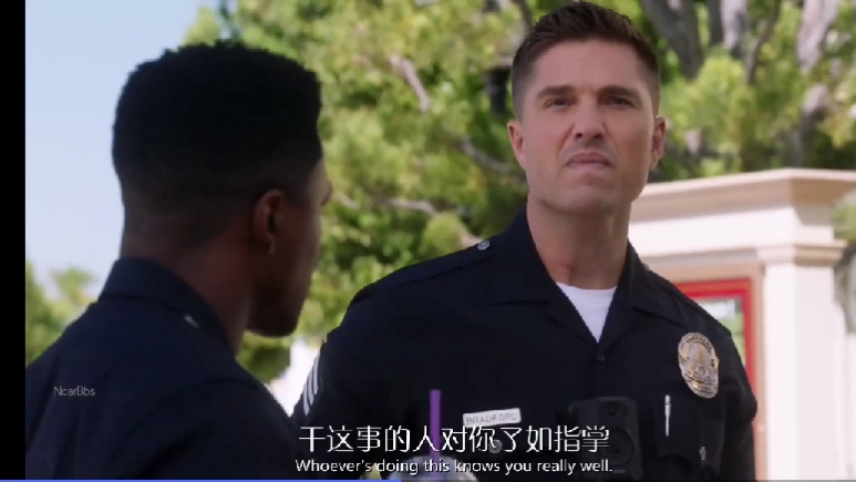 《菜鸟老警》提姆和露西的爱情故事"干这事的人一定对你非常了解""