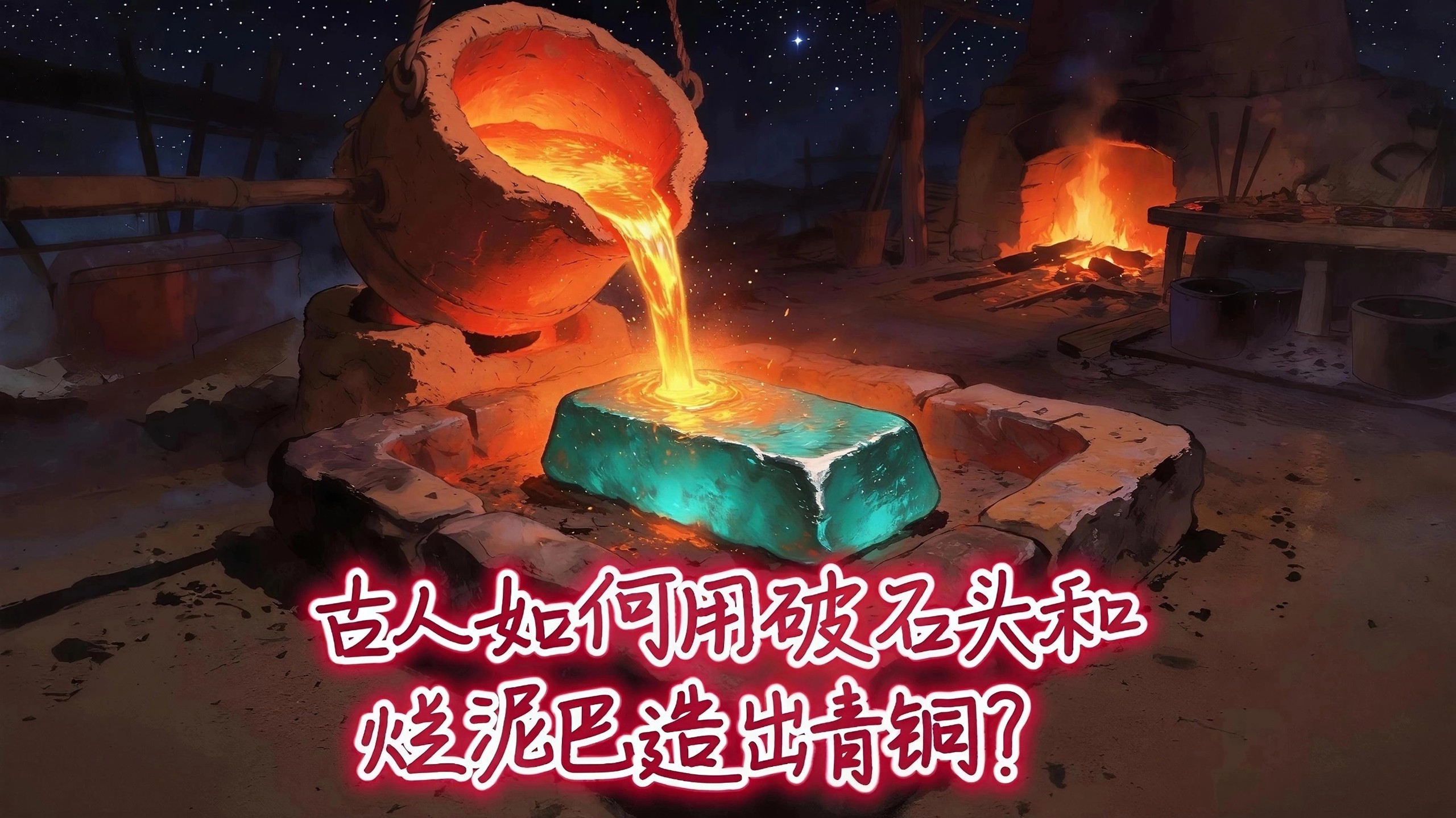 古人是如何用破石头和烂泥巴，造出改变历史的青铜的？