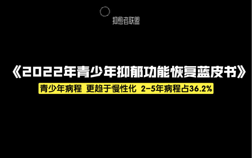 [图]《2022年青少年抑郁功能恢复蓝皮书》-渡过