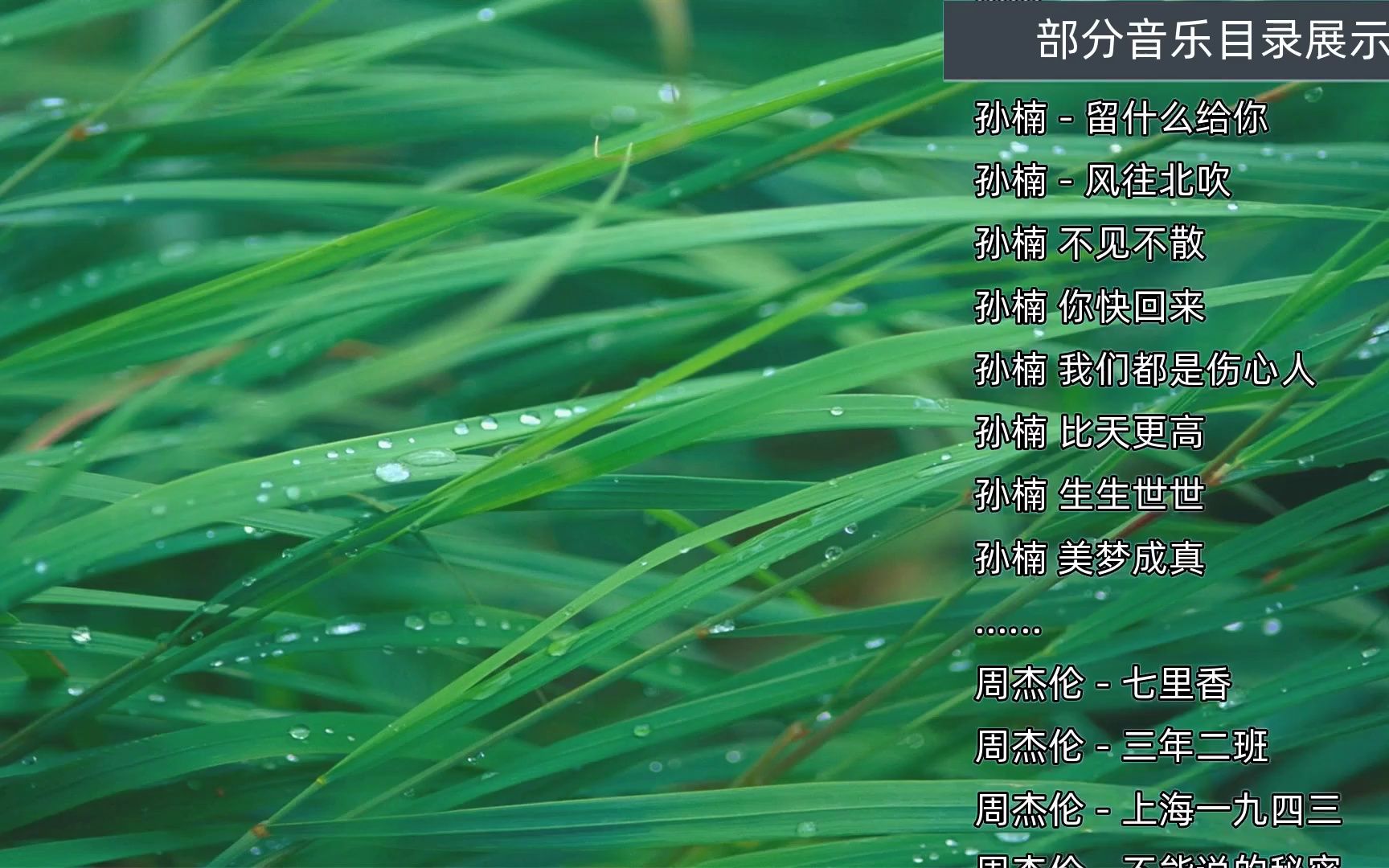 【车载歌曲】无损音乐车载u盘_粤语歌曲网盘下载